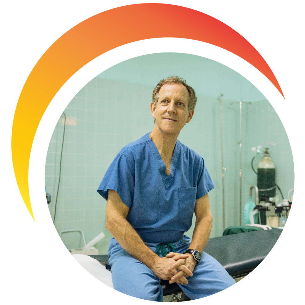 Dr. Jeffrey Levenson photo in operating room