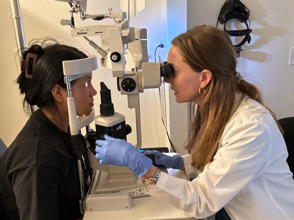 Eye exam