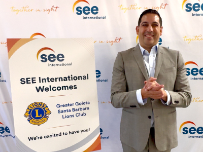 SEE Vice President of Development, Gerry Pantoja, smiling.